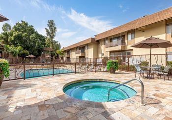 Two outdoor pools